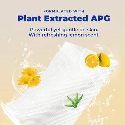 Alcean Thicker & Larger Kitchen Wipes (40 Wipes x 1 pack)