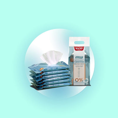 [Carton] Alcosm™ Antibacterial Wipes - 10 Wipes ( 10s' x 120 Packs )